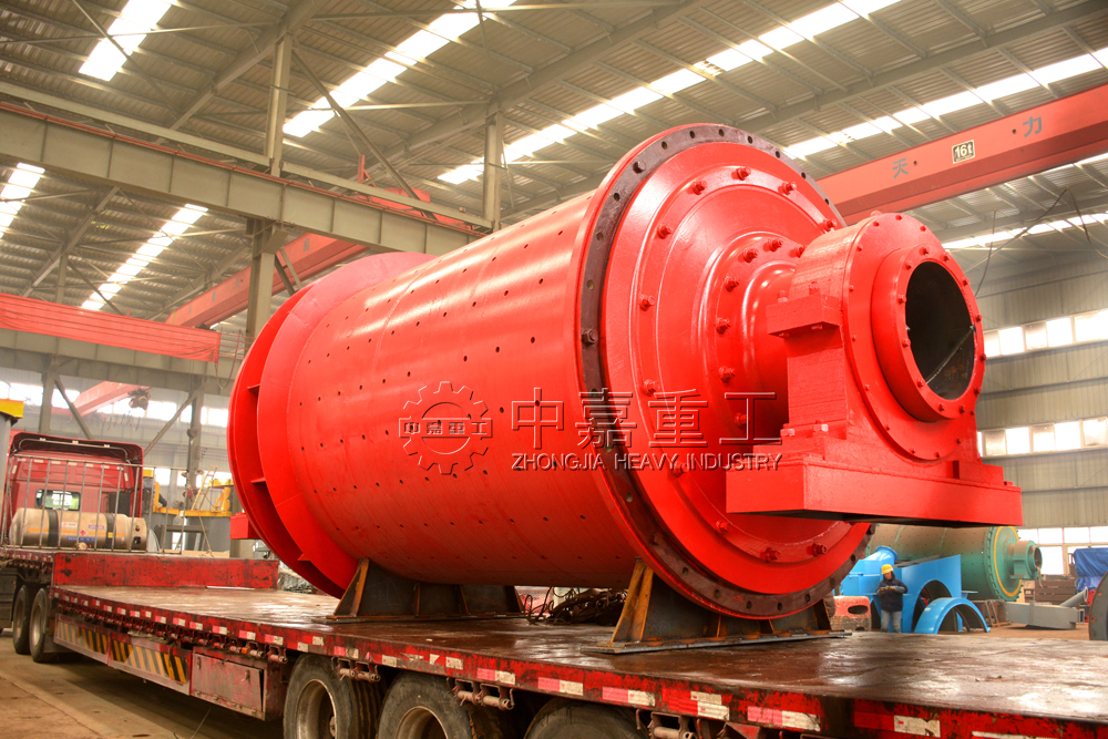 钢渣棒磨机发货现场