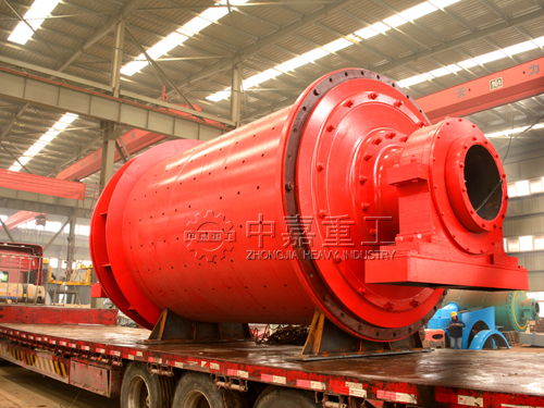 助力钢渣资源化进程推进 中嘉重工Φ2445钢渣棒磨机发货现场