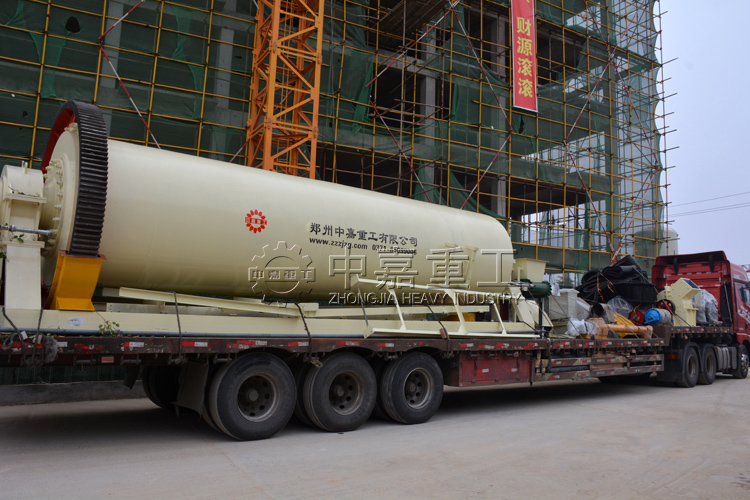 为优质复晶砂粉打造可靠装备 中嘉承制广东凯斯特尔复晶砂、粉生产线设备成功启运江门