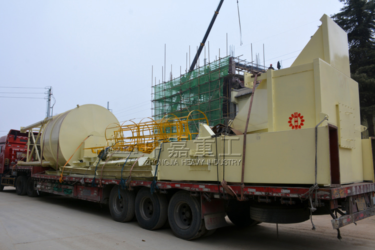 为优质复晶砂粉打造可靠装备 中嘉承制广东凯斯特尔复晶砂、粉生产线设备成功启运江门