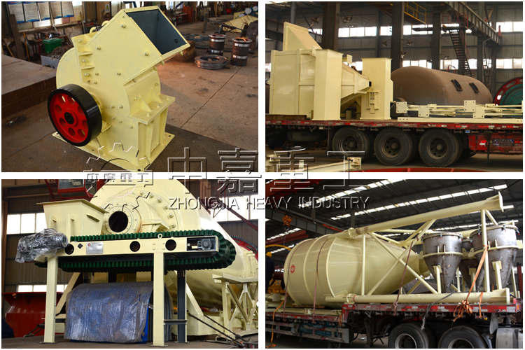 为优质复晶砂粉打造可靠装备 中嘉承制广东凯斯特尔复晶砂、粉生产线设备成功启运江门