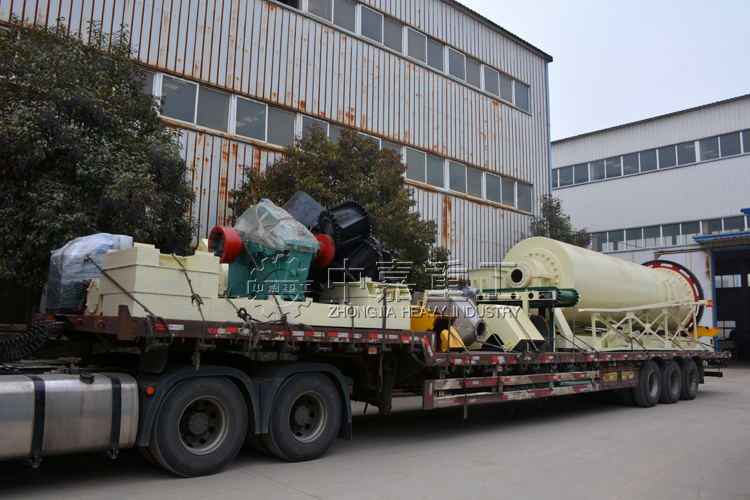 为优质复晶砂粉打造可靠装备 中嘉承制广东凯斯特尔复晶砂、粉生产线设备成功启运江门