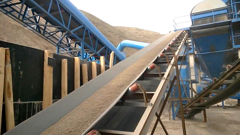 山西环保型时产100吨石灰石机制砂生产线现场视频/