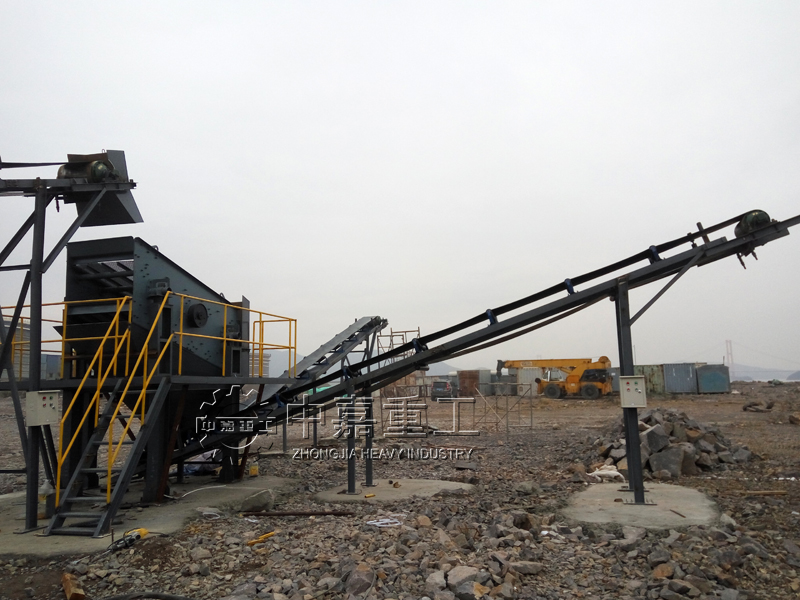 宁波时产40吨青石生产线现场视频/