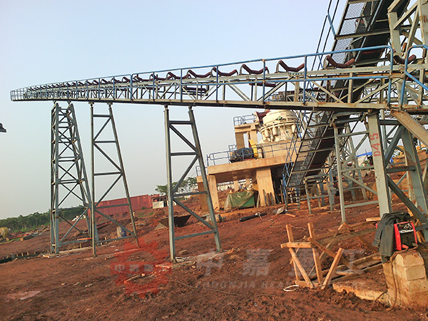 日产1500方石料生产线配置现场