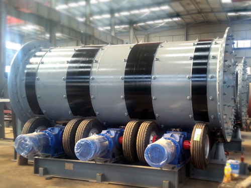 轮胎驱动球磨机