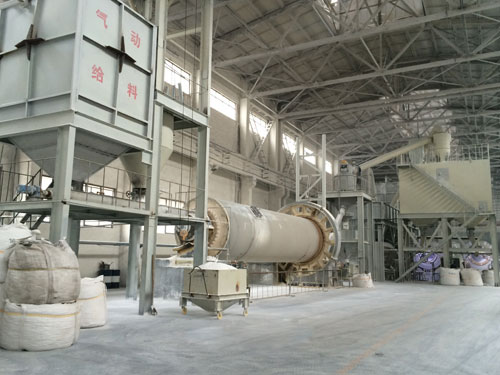 河南煜鑫高科年产5万吨板状刚玉生产线