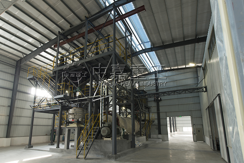 广东江门年产25000吨复晶砂粉生产案例/