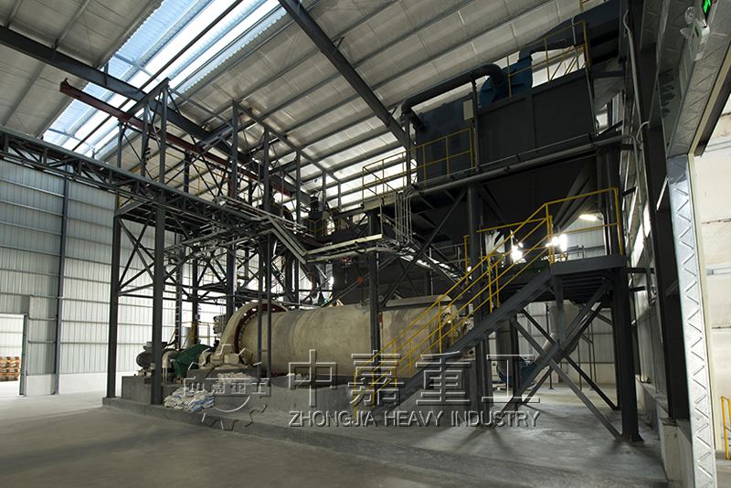 广东江门年产25000吨复晶砂粉生产案例/