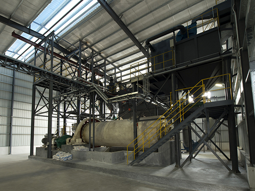 广东江门年产25000吨复晶砂粉生产案例