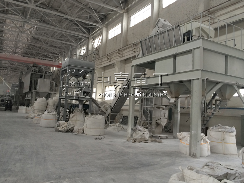 河南煜鑫高科年产5万吨板状刚玉生产线